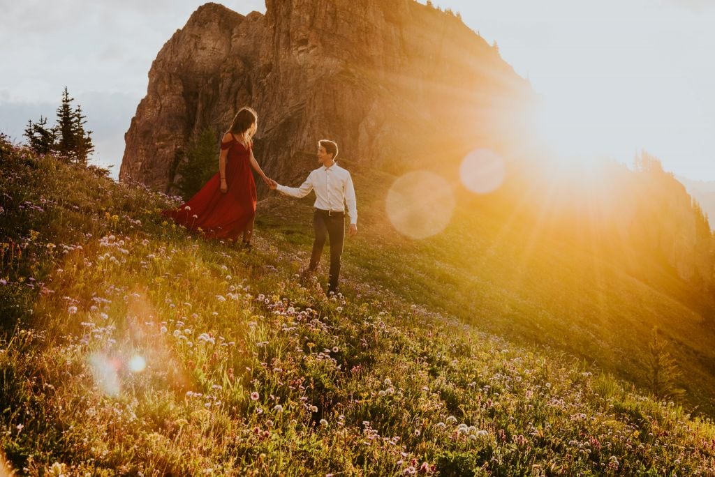 Magical Couples Session in Kananaskis, Alberta | & Vincent - Wandering Weddings
