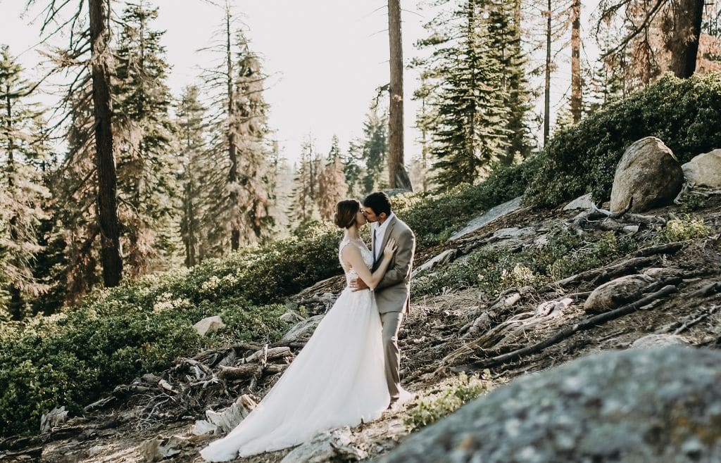 yosemite national park ca intimate wedding