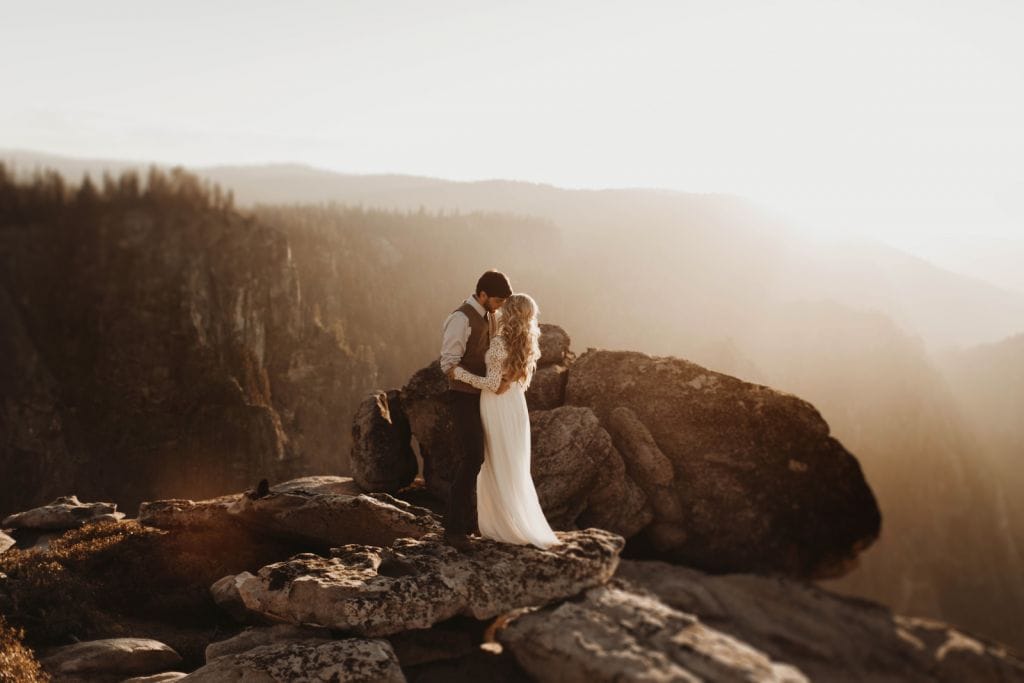 adventurous yosemite national park elopement wedding