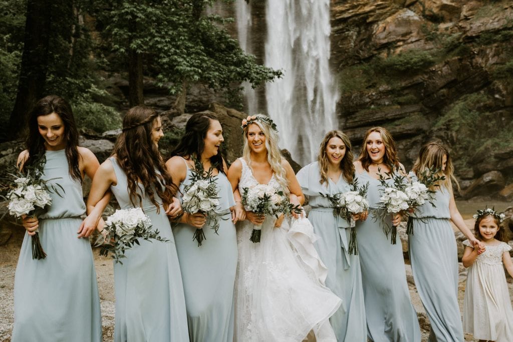 photography of bridesmaids