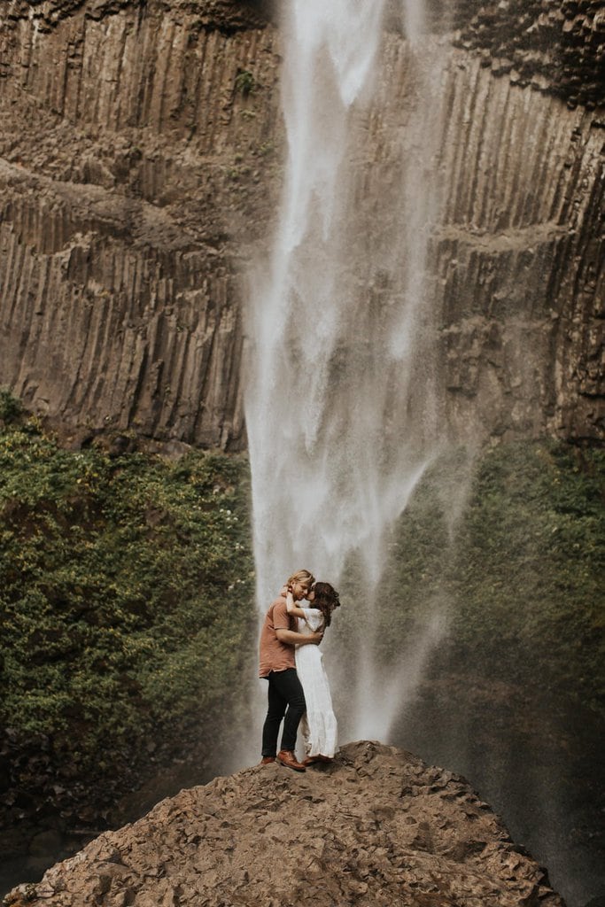 Waterfall Engagement Session