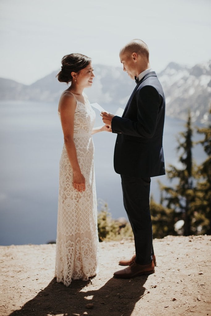 crater lake national park oregon pnw adventure elopement wedding