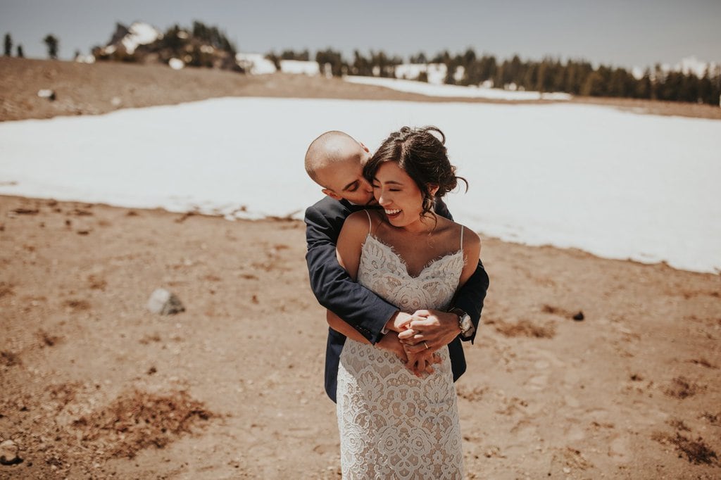 crater lake national park oregon adventure elopement wedding