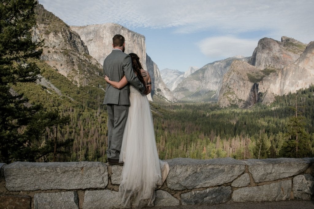 yosemite national park california mountain elopement wedding