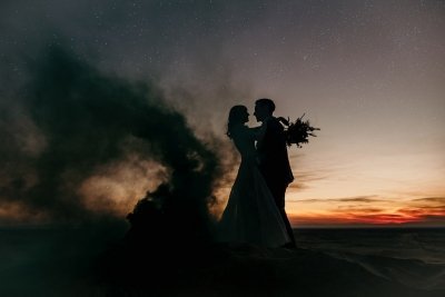 Bohemian Elopement Sand Dunes Inspiration | Wandering Weddings