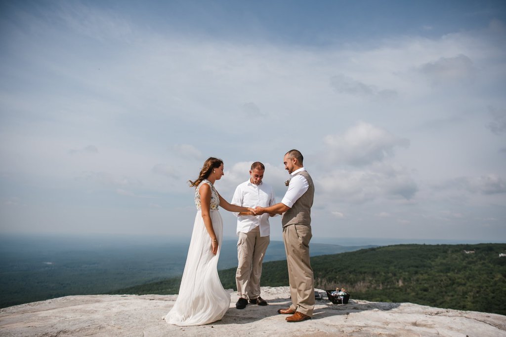 sam's point preserve cragsmoor new york elopement wedding
