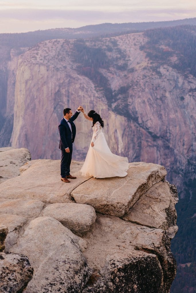 weddings mountain adventure wedding elopement inspiration yosemite national park california