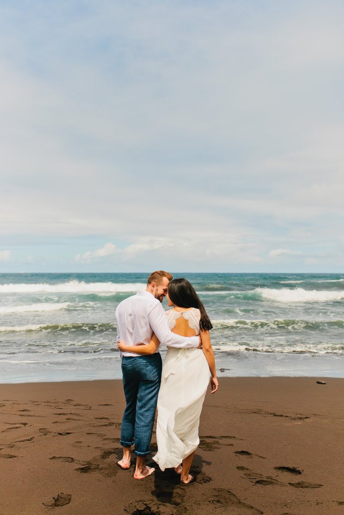 waipio valley big island hawaii elopement adventure wedding