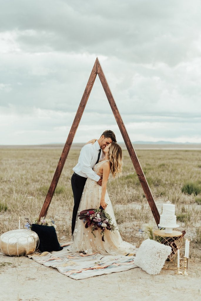 meadow Utah elopement inspiration