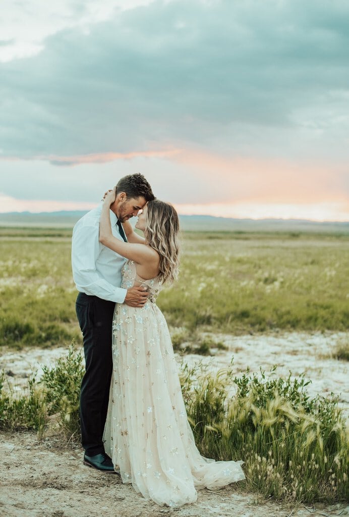 meadow Utah elopement inspiration