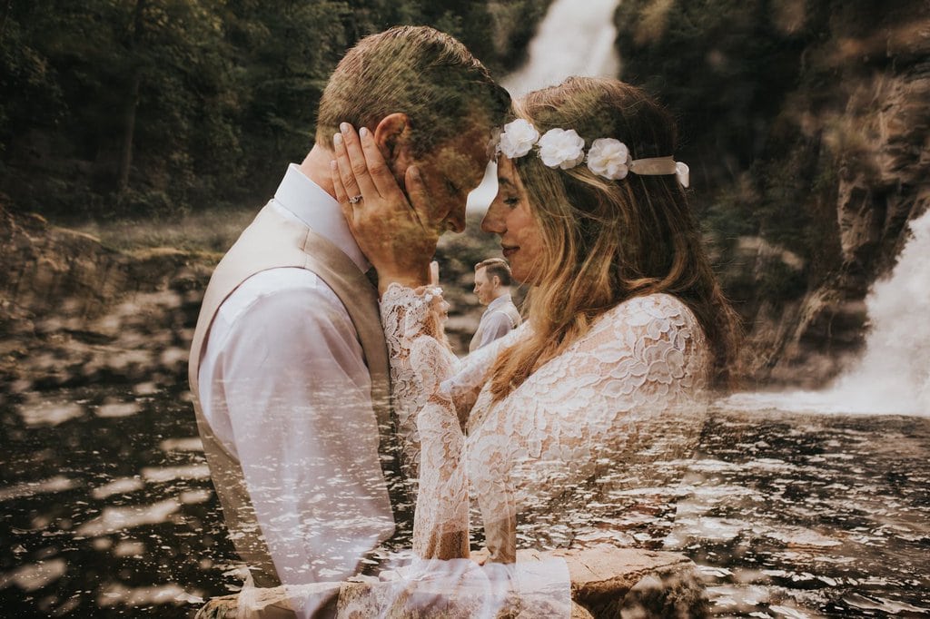 North Carolina mountain elopement photography