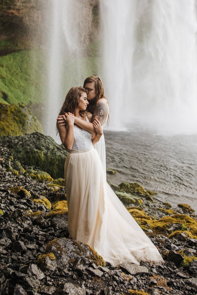 Adventure elopement in Iceland.