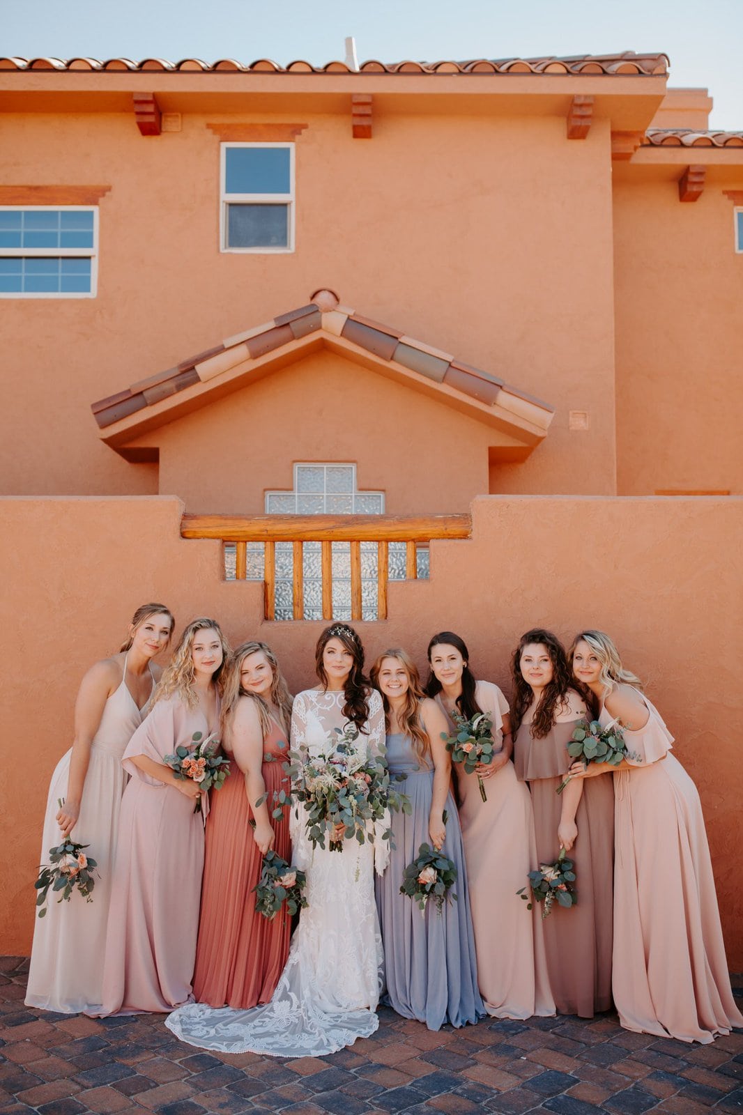 bridesmaid photography for intimate elopement.