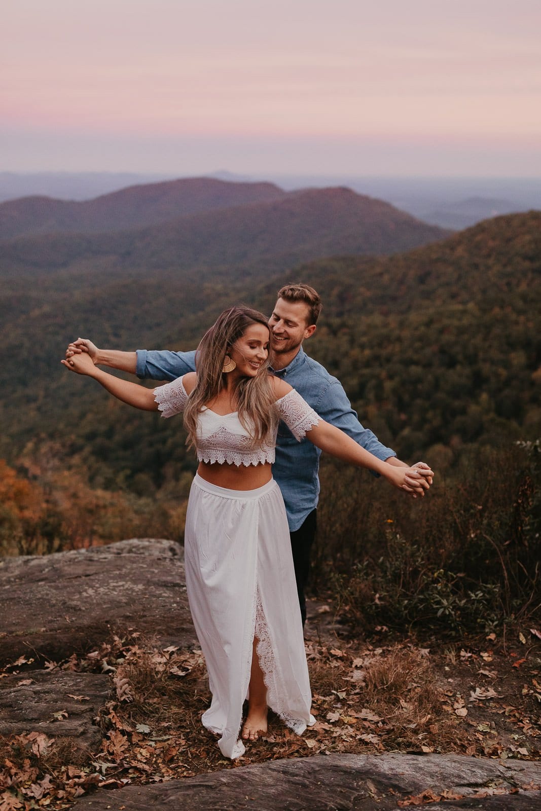 engagement photoshoot that turned into a proposal.