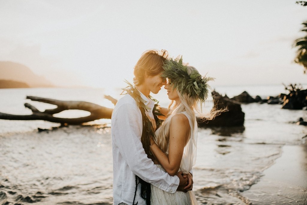 kauai Hawaii elopement photography