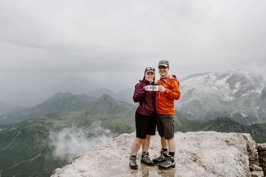 Dolomites elopement hike