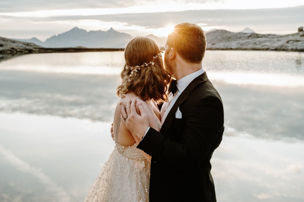 Elopement adventure at Dolomites