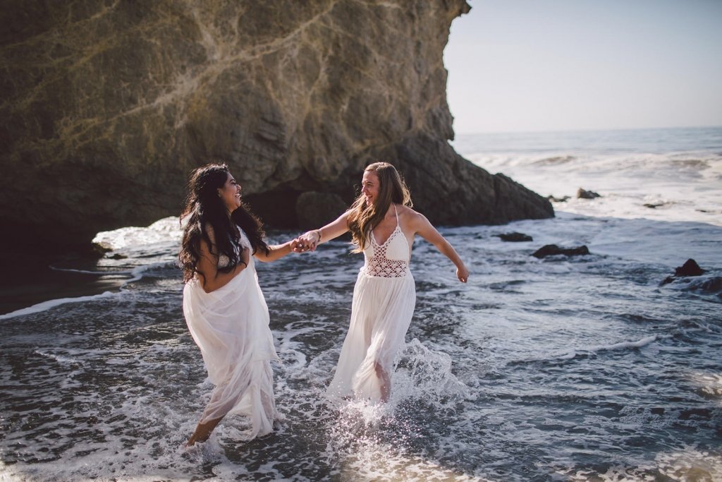 el matador beach wedding adventure