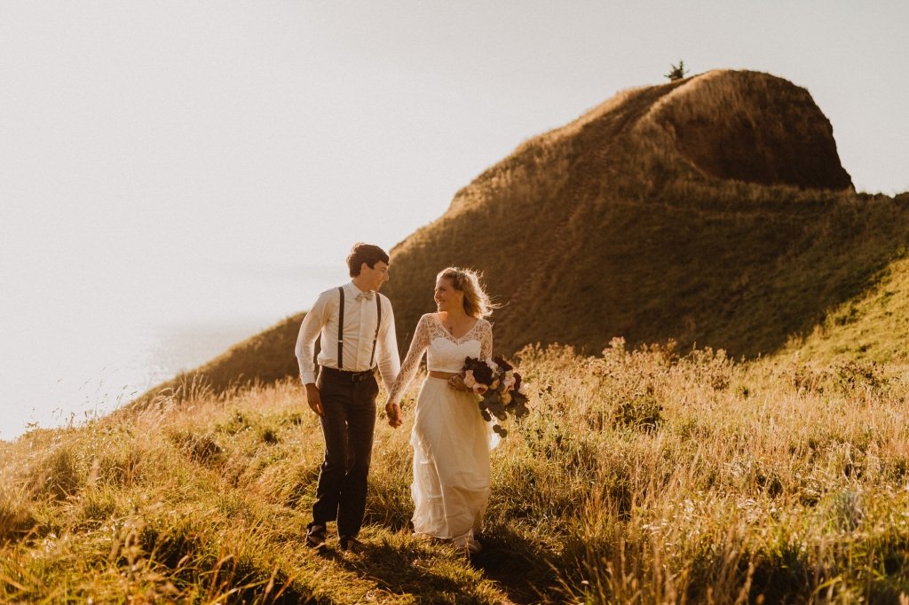 sunrise elopement for a commitment ceremony